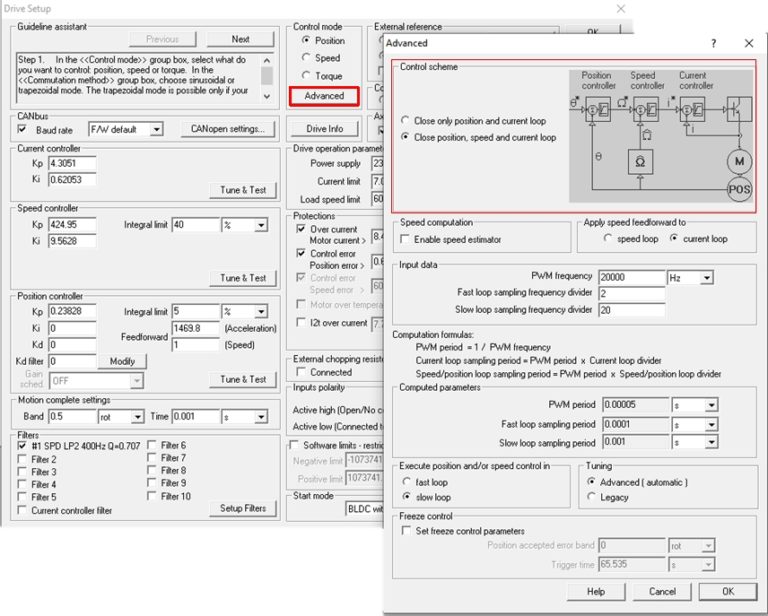 Advanced Controllers Tuning - Technosoft Motion Control