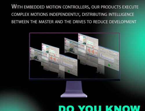 With embedded motion controllers, our products execute complex motions independently, distributing intelligence between the master and the drives to reduce development time and communication needs